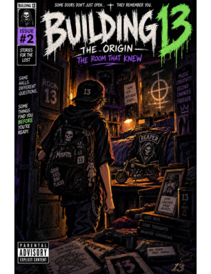 Building 13™: The Origin issue two, The Room That Knew cover