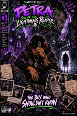 PETRA: Son of the Lightning Reaper issue three cover